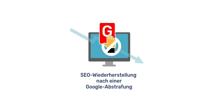 Darstellung zur Google Penalty